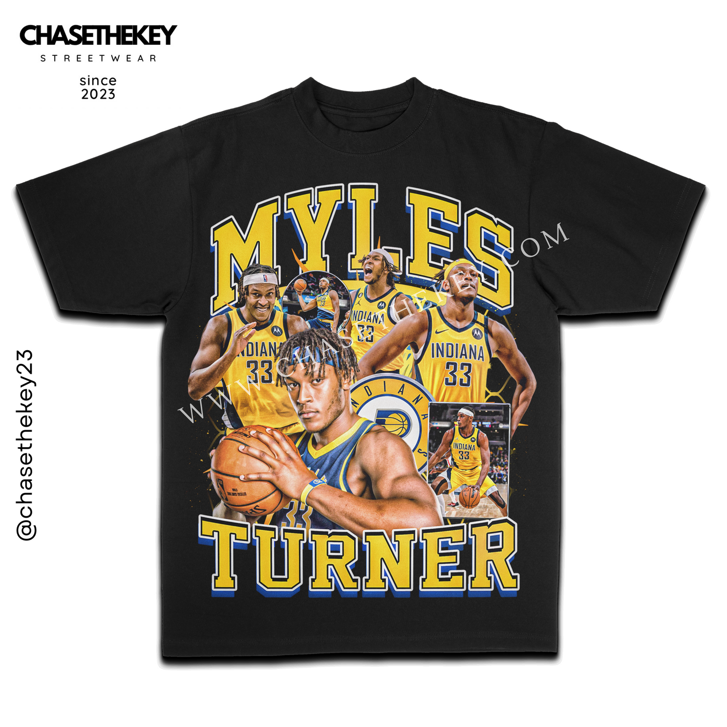 Myles Turner Indiana Pacers basketball shirt