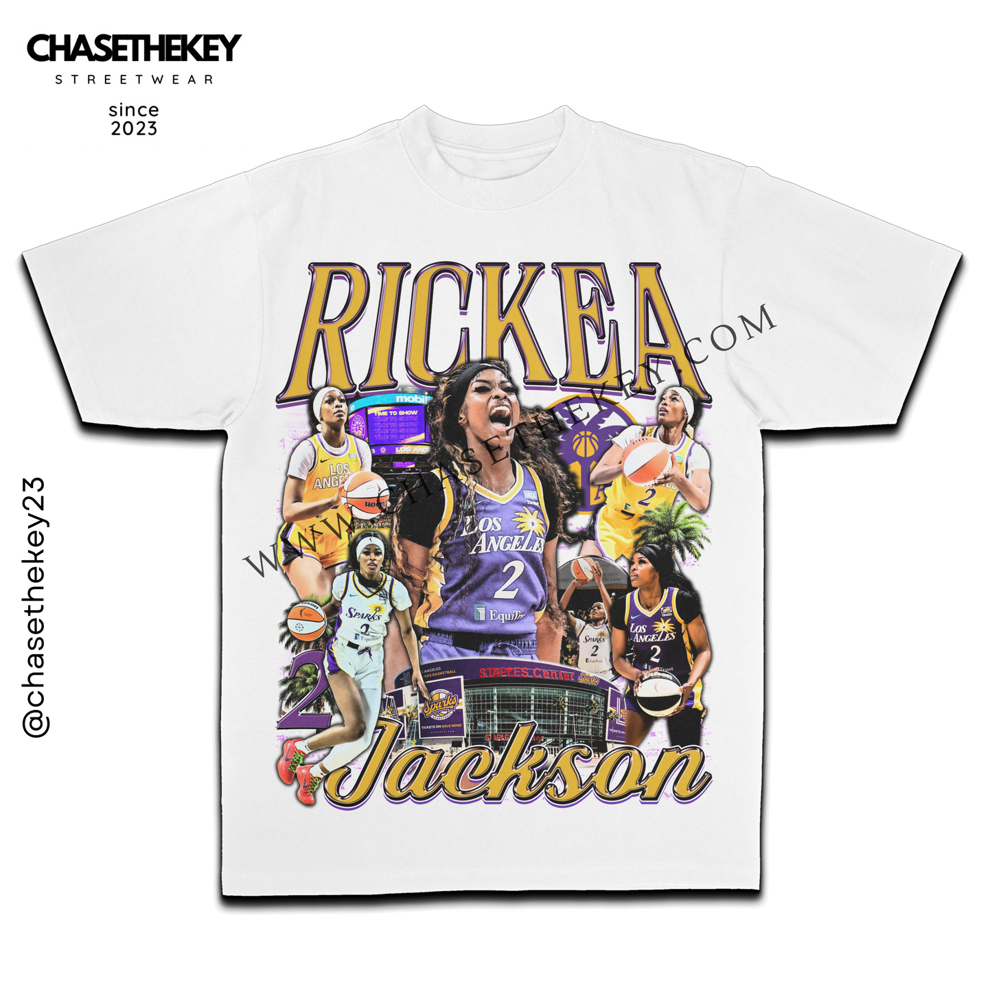 Rickea Jackson Los Angeles Sparks basketball shirt