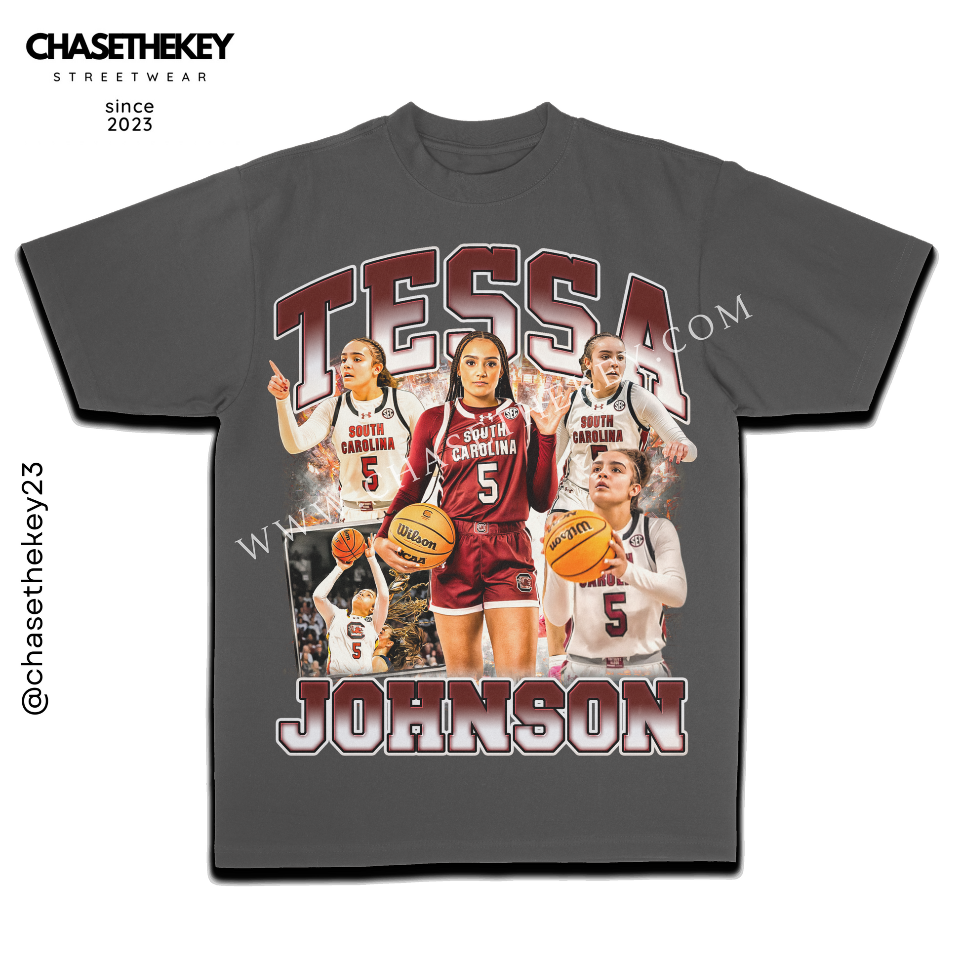 Tessa Johnson South Carolina Gamecocks T-shirt