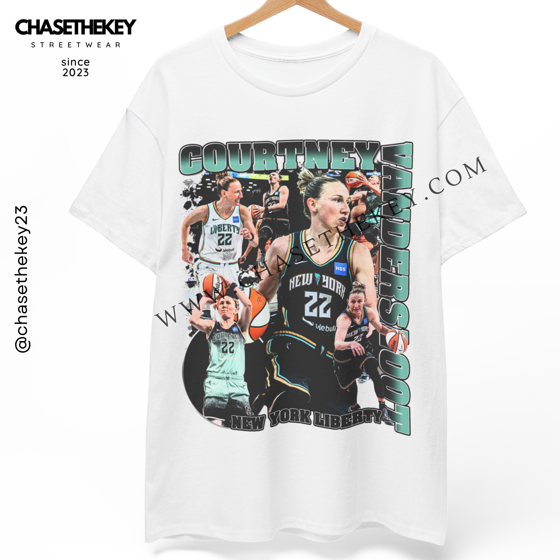 Courtney Vandersloot New York Liberty T-shirt