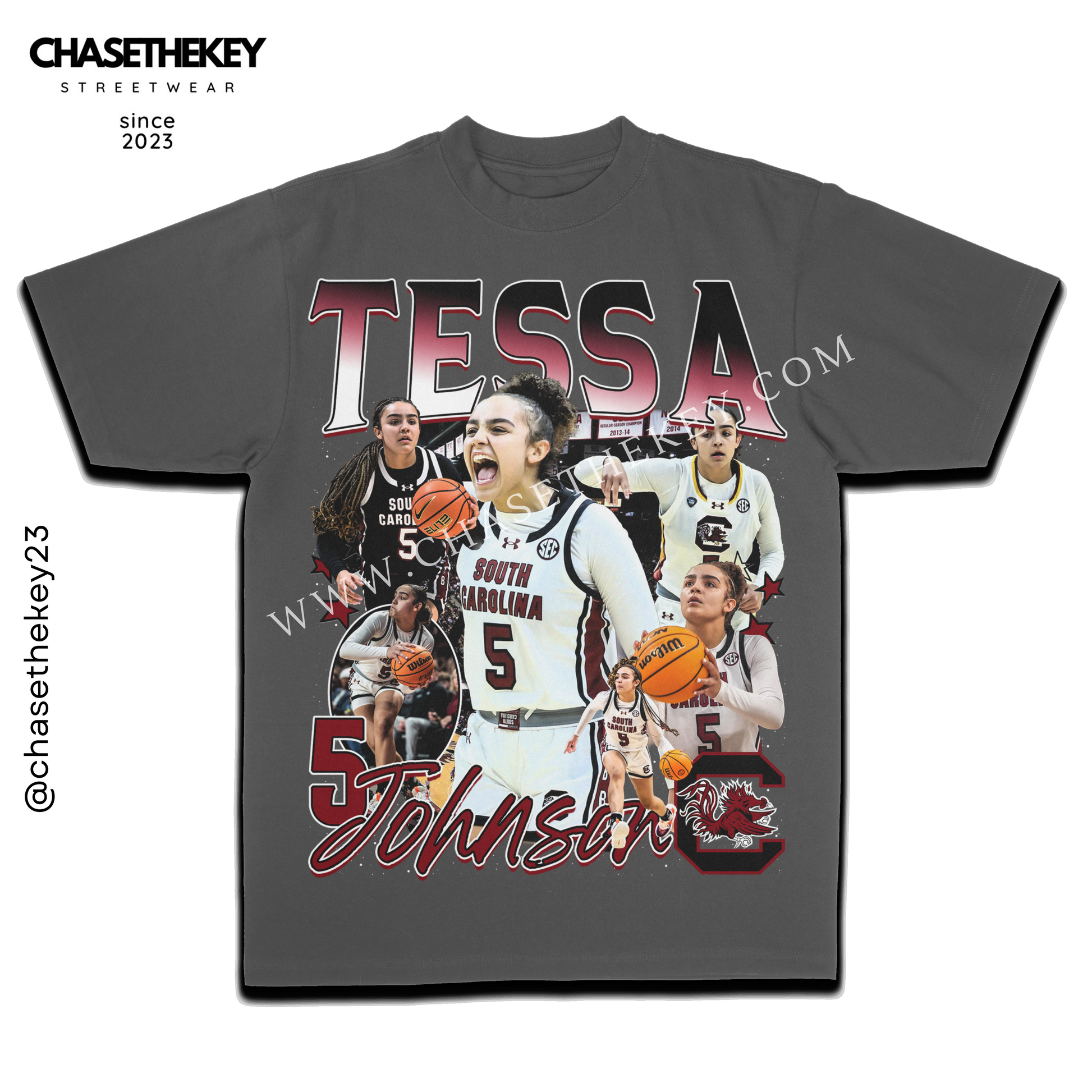 Tessa Johnson South Carolina Gamecocks T-shirt