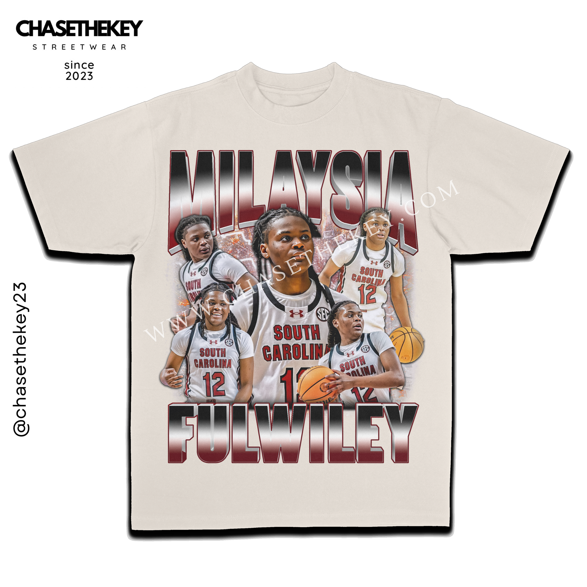 MiLaysia Fulwiley South Carolina Gamecocks T-shirt
