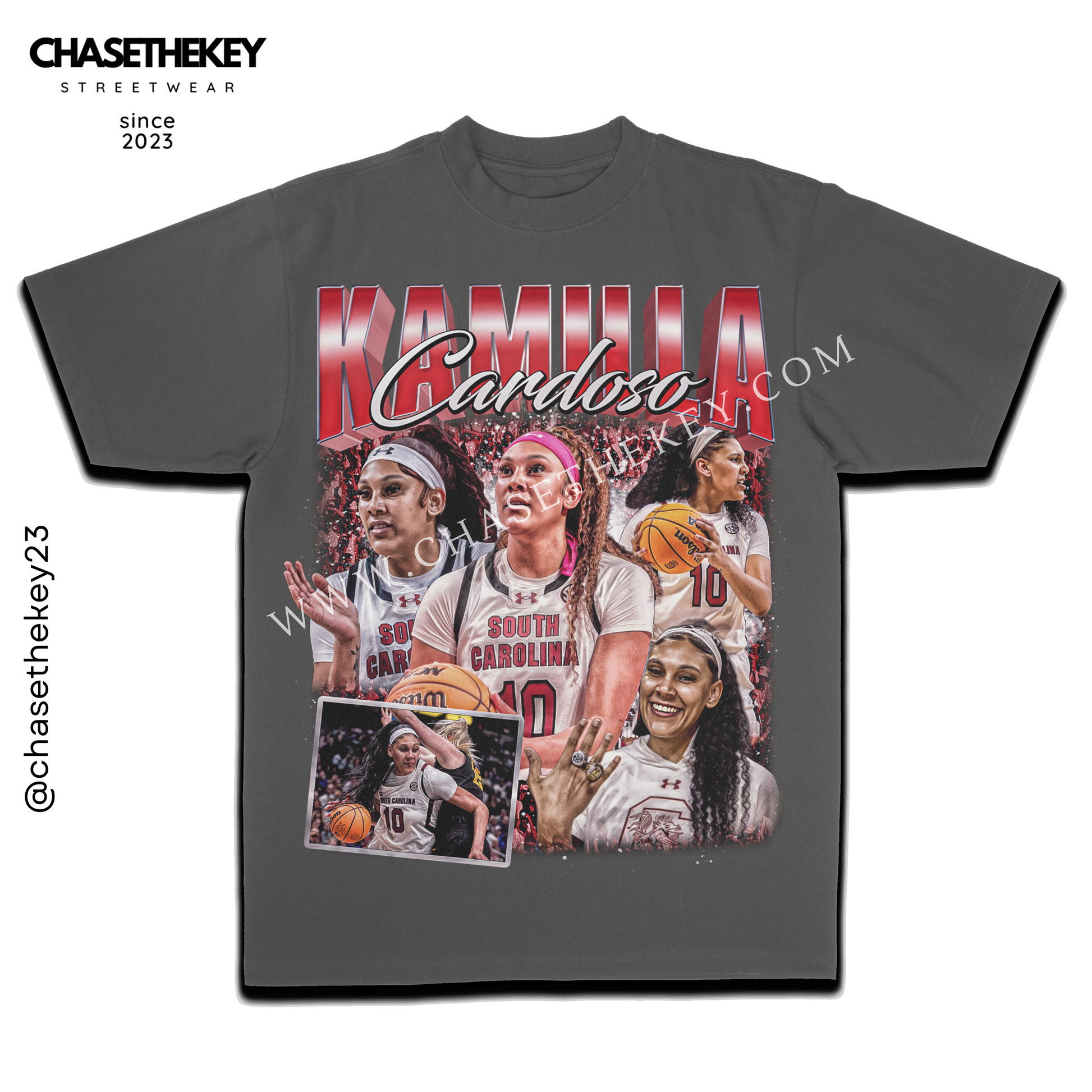 Kamilla Cardoso South Carolina Gamecocks T-shirt