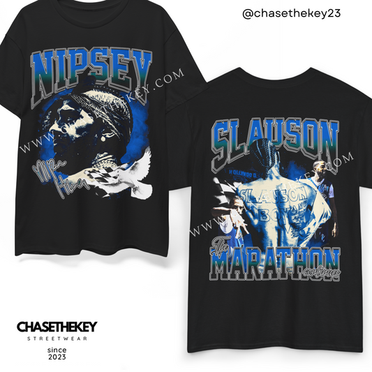 Nipsey Hussle The Marathon Continues graphic tee