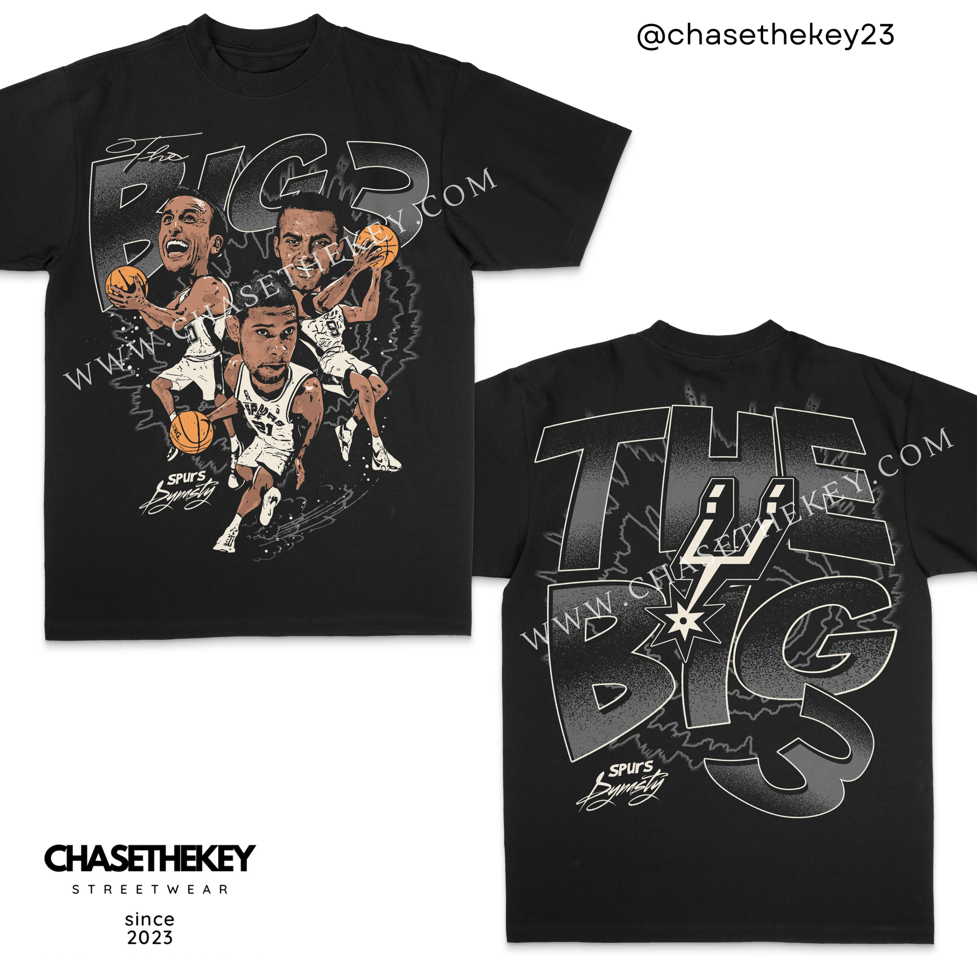 Spurs Big 3 shirt