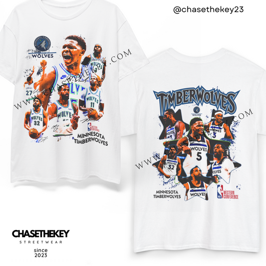 2023–2024 Minnesota Timberwolves team shirt