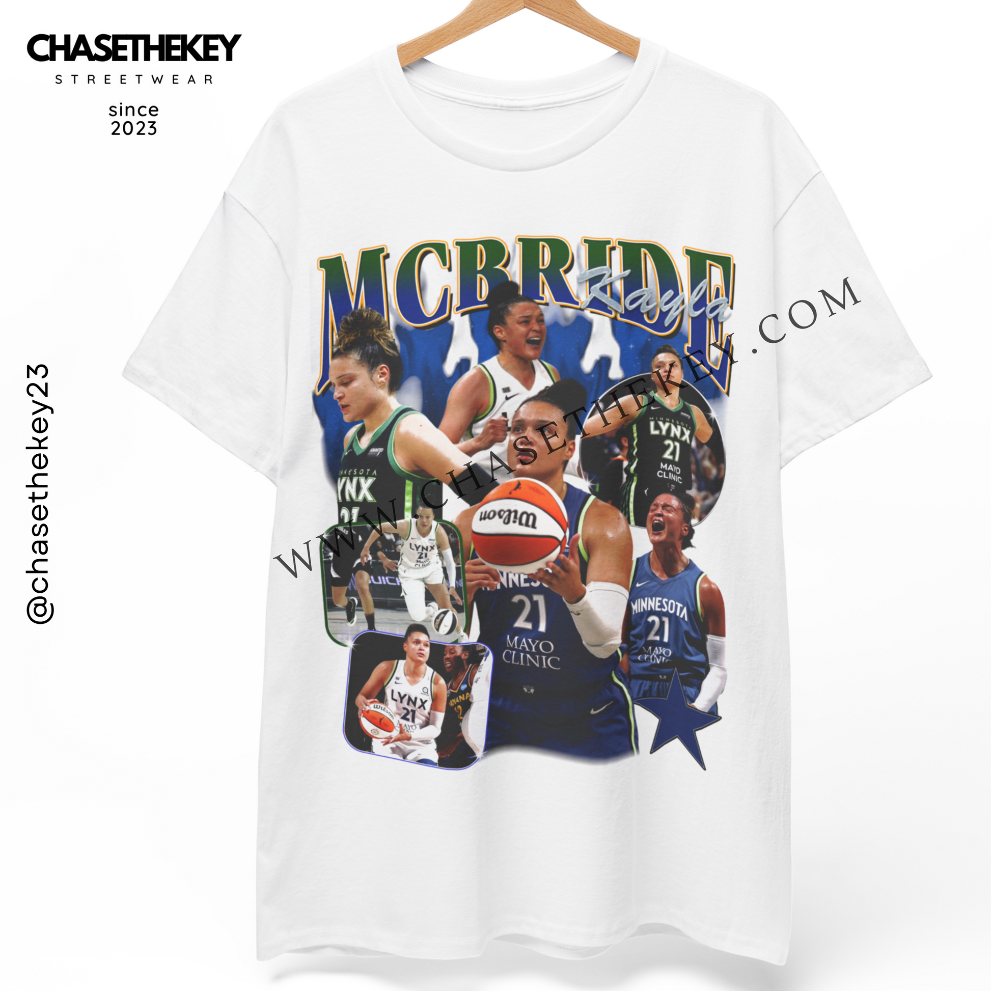 Kayla McBride Lynx shirt