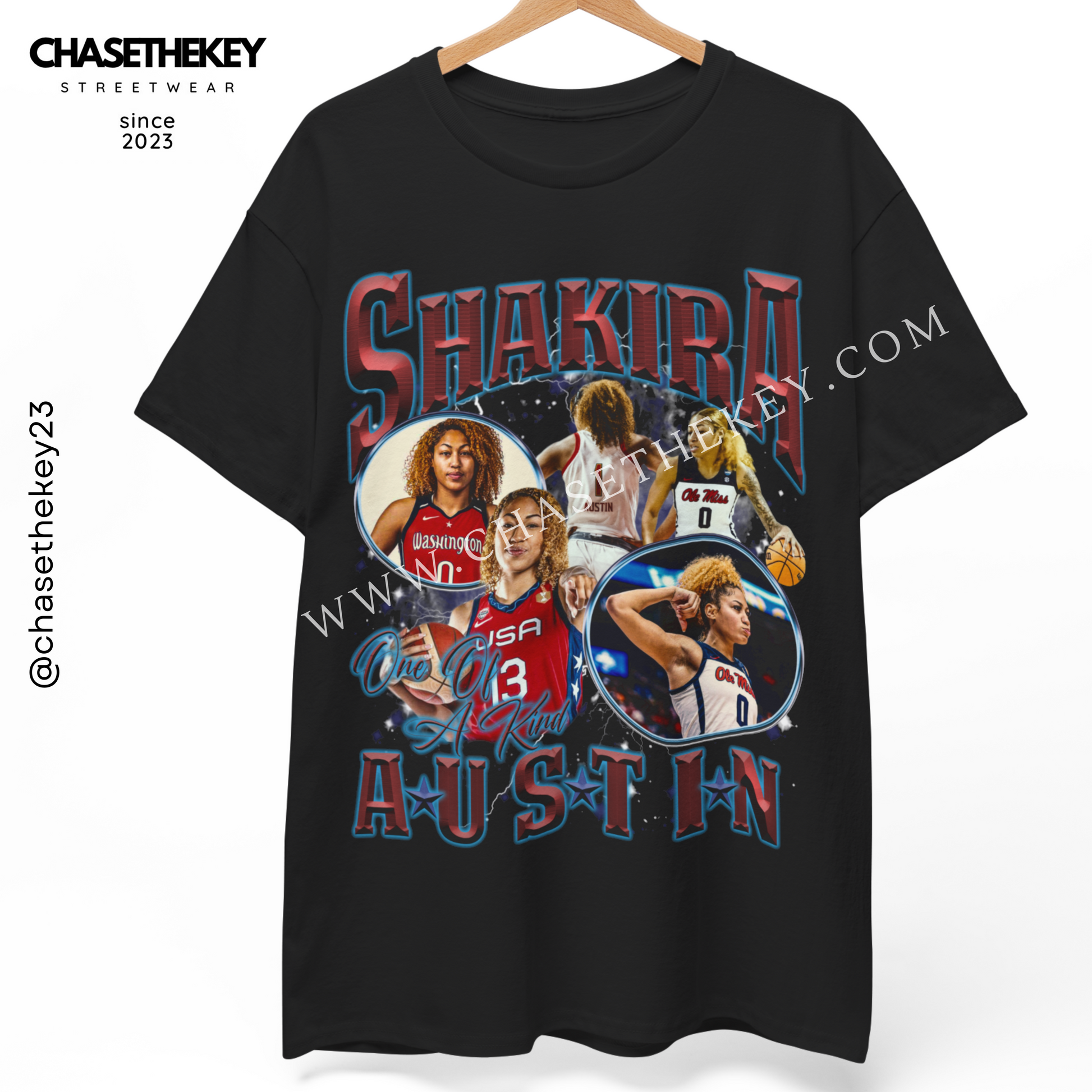 Shakira Austin basketball shirt