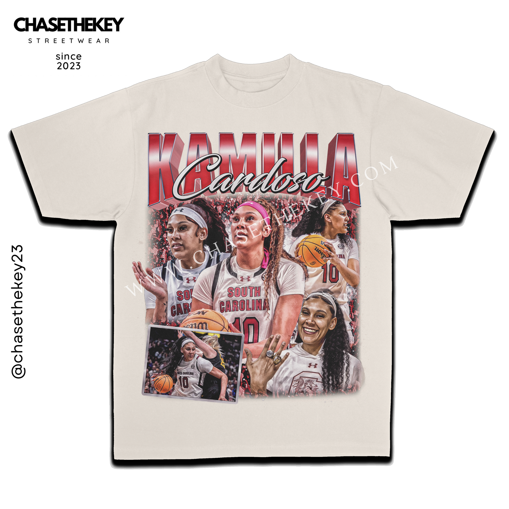 Kamilla Cardoso South Carolina Gamecocks T-shirt