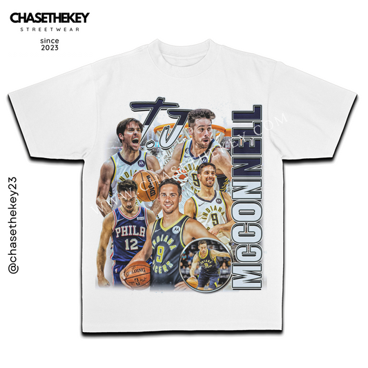 T. J. McConnell Indiana Pacers graphic shirt