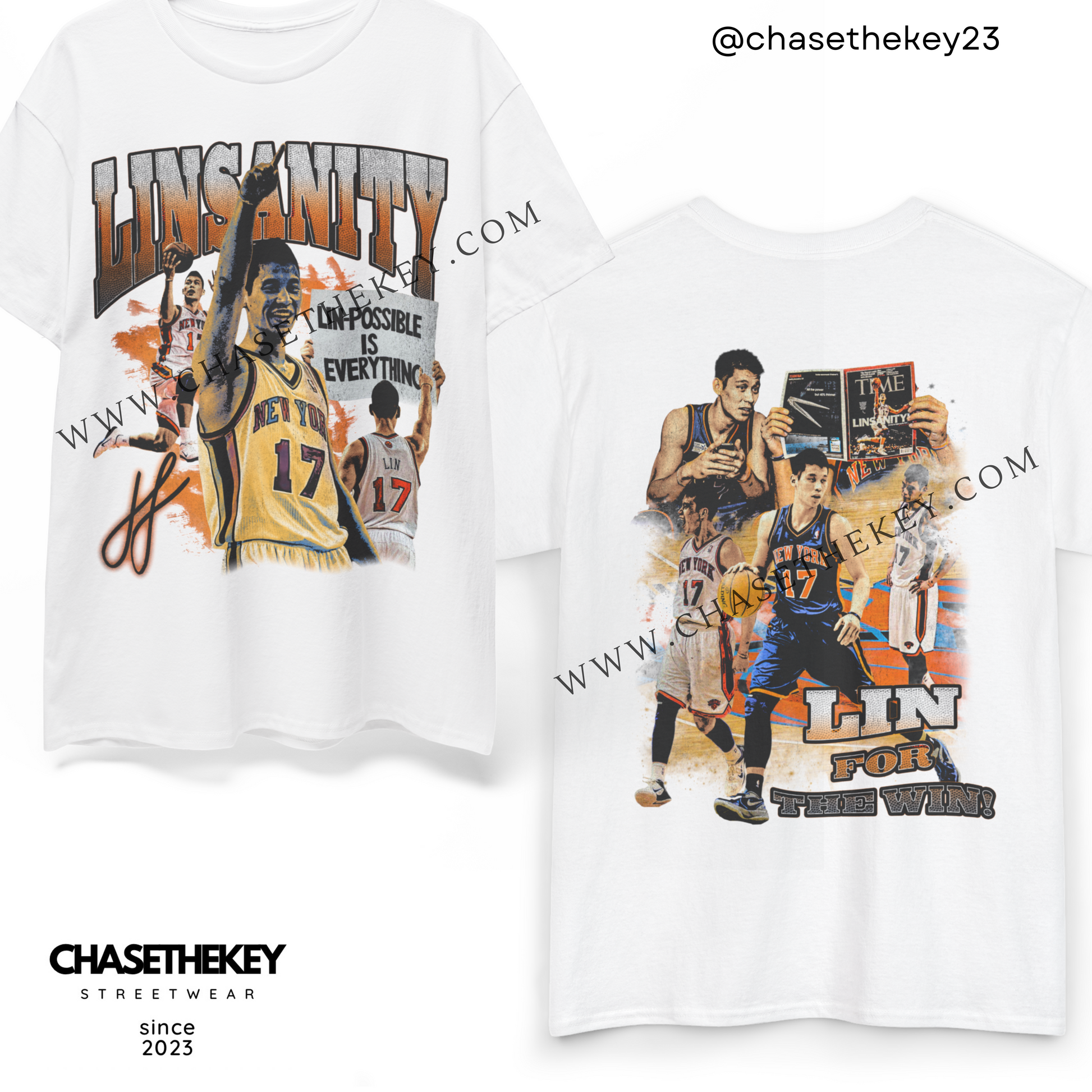 Jeremy Lin Linsanity New York Knicks T-shirt