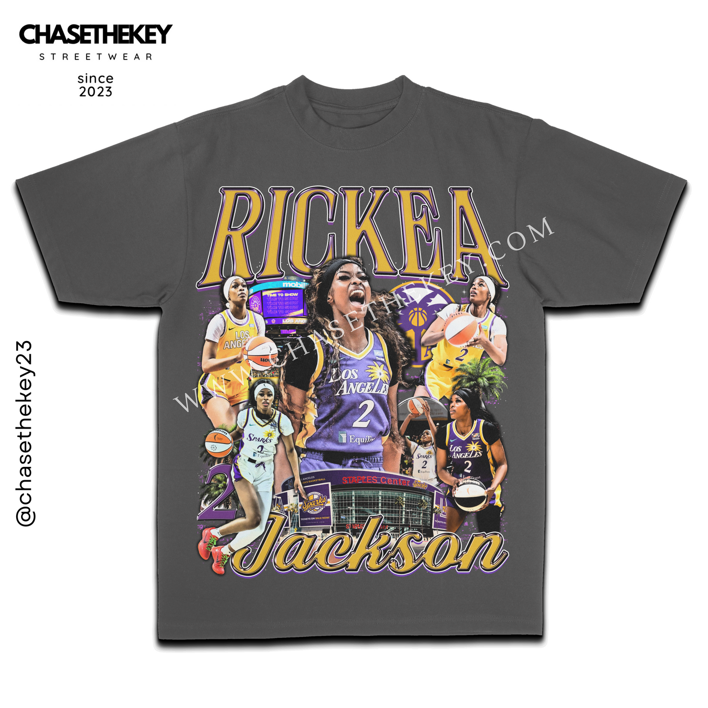 Rickea Jackson Los Angeles Sparks basketball shirt