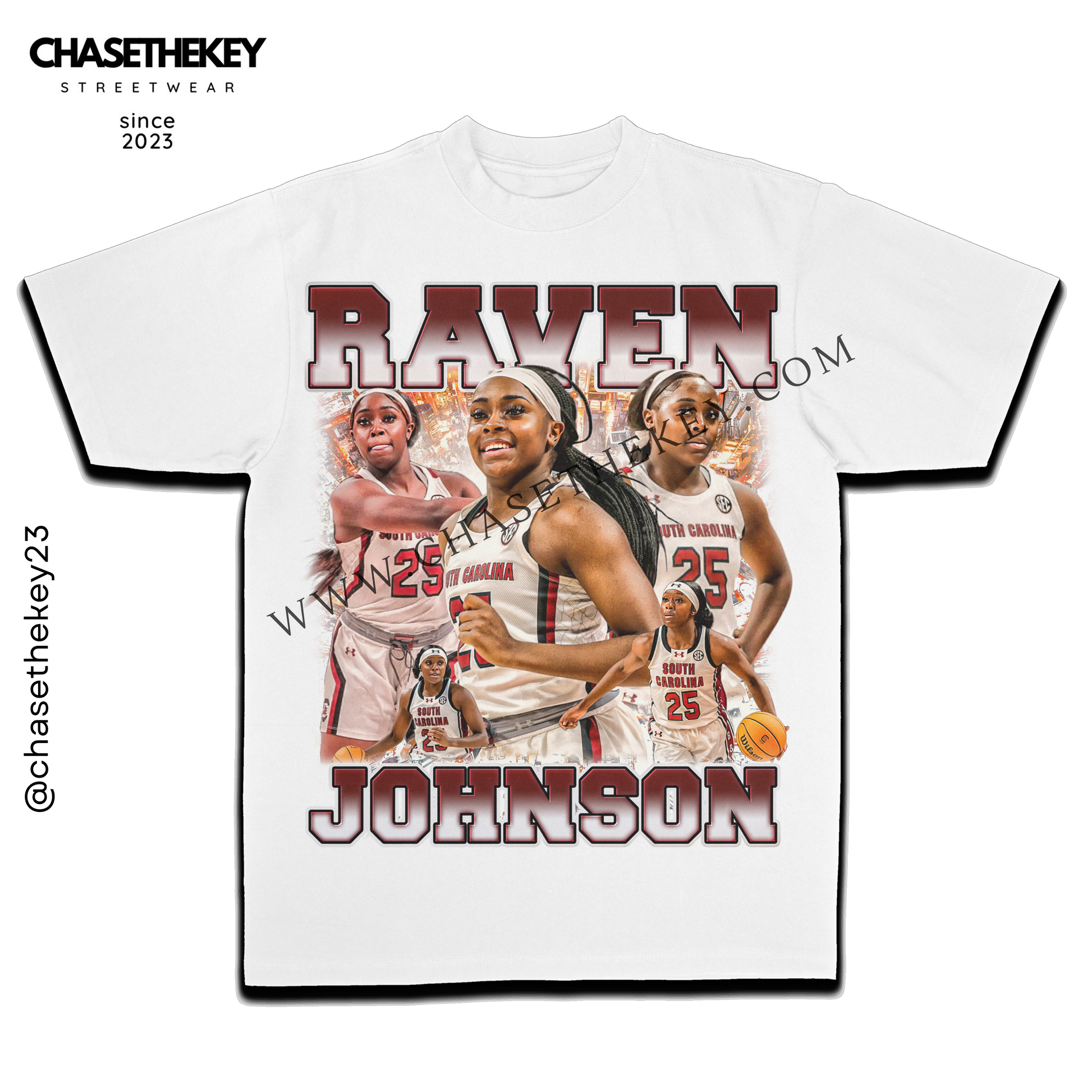 Raven Johnson South Carolina Gamecocks T-shirt