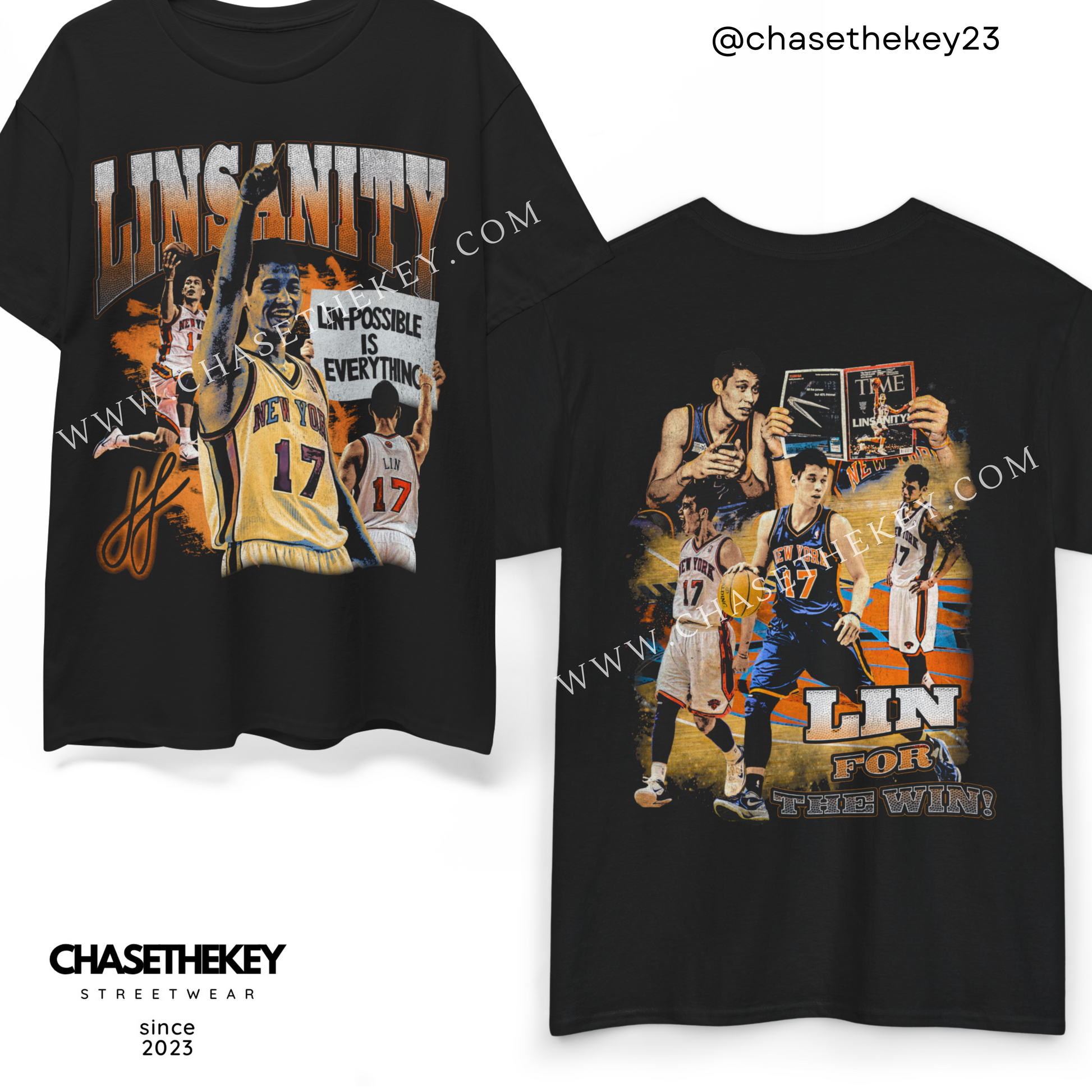 Jeremy Lin Linsanity New York Knicks T-shirt