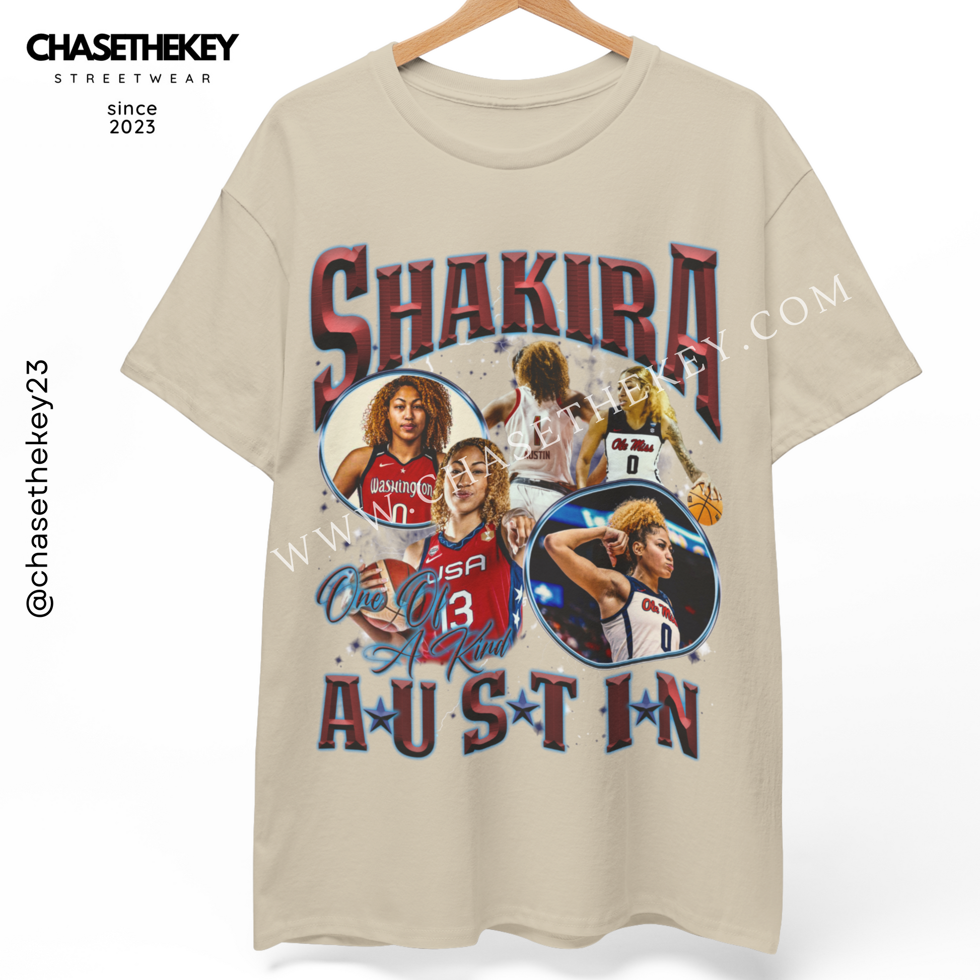 Shakira Austin basketball shirt