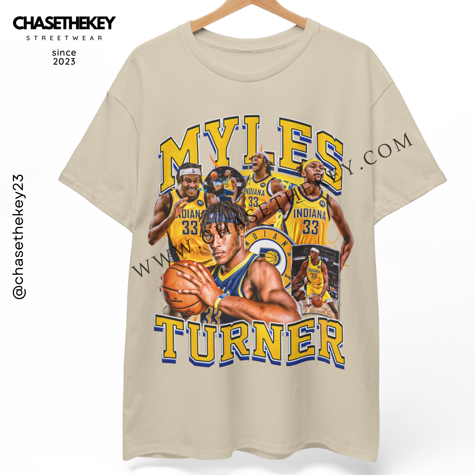 Myles Turner Indiana Pacers basketball shirt