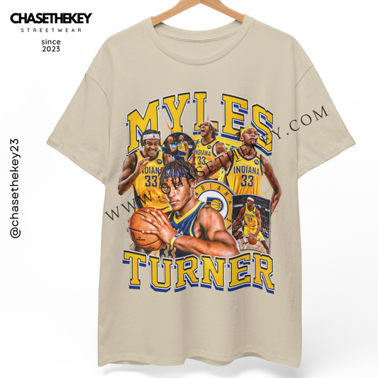 Myles Turner Indiana Pacers basketball shirt