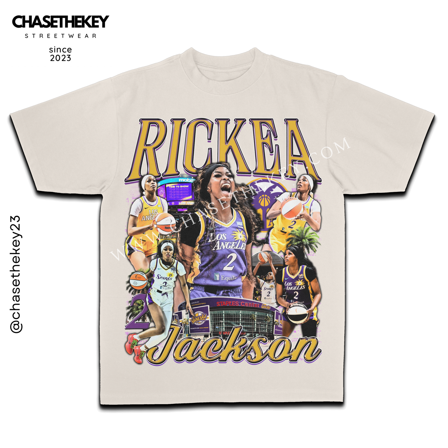 Rickea Jackson Los Angeles Sparks basketball shirt