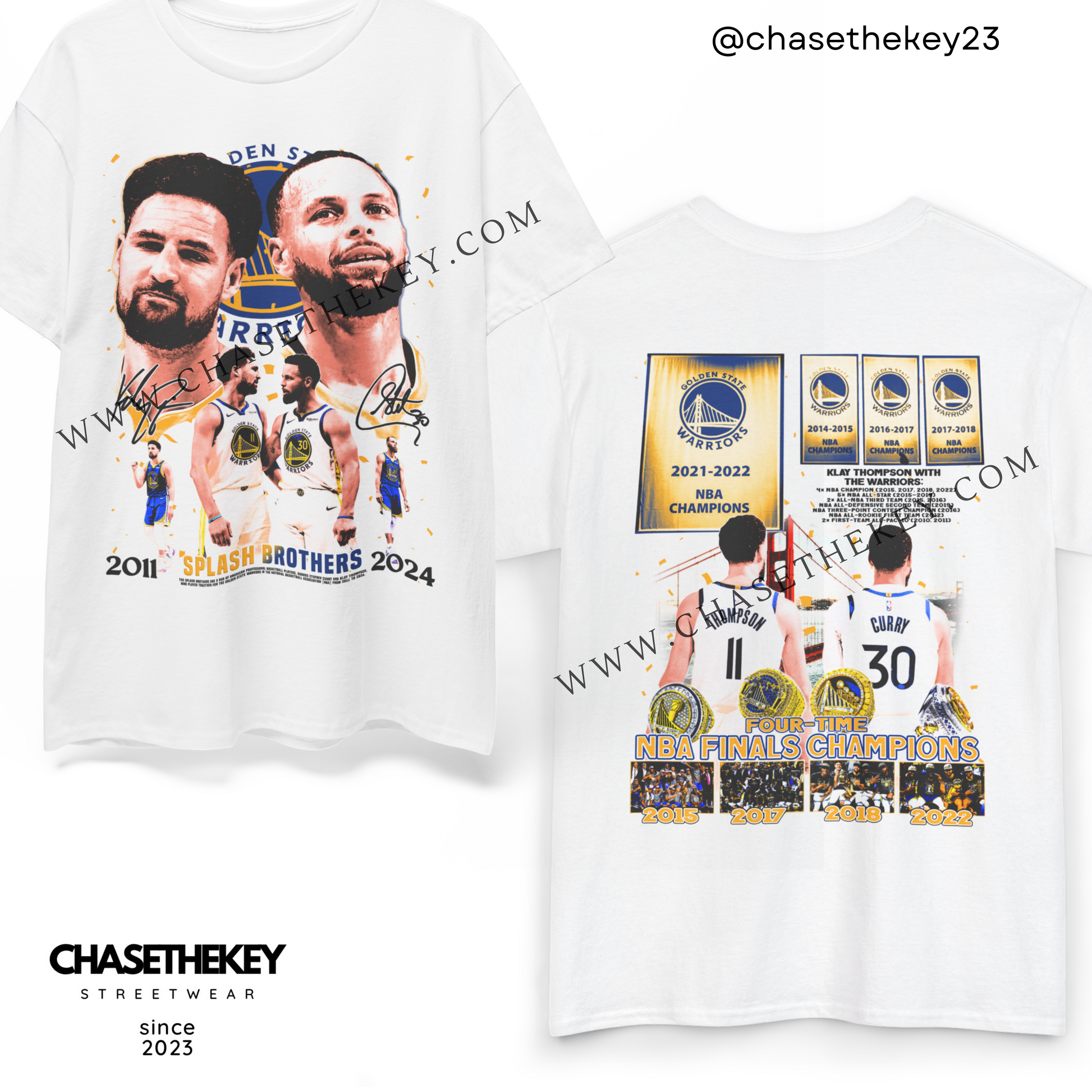 Splash Brothers shirt Steph Curry Klay Thompson