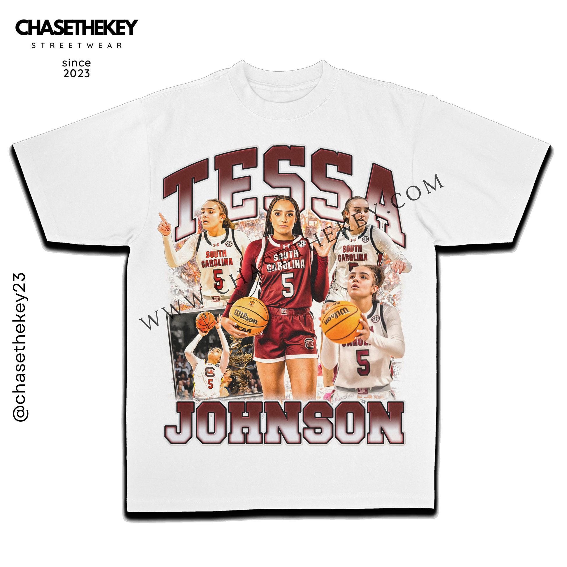 Tessa Johnson South Carolina Gamecocks T-shirt