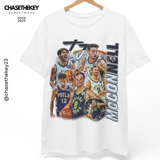T. J. McConnell Indiana Pacers graphic shirt