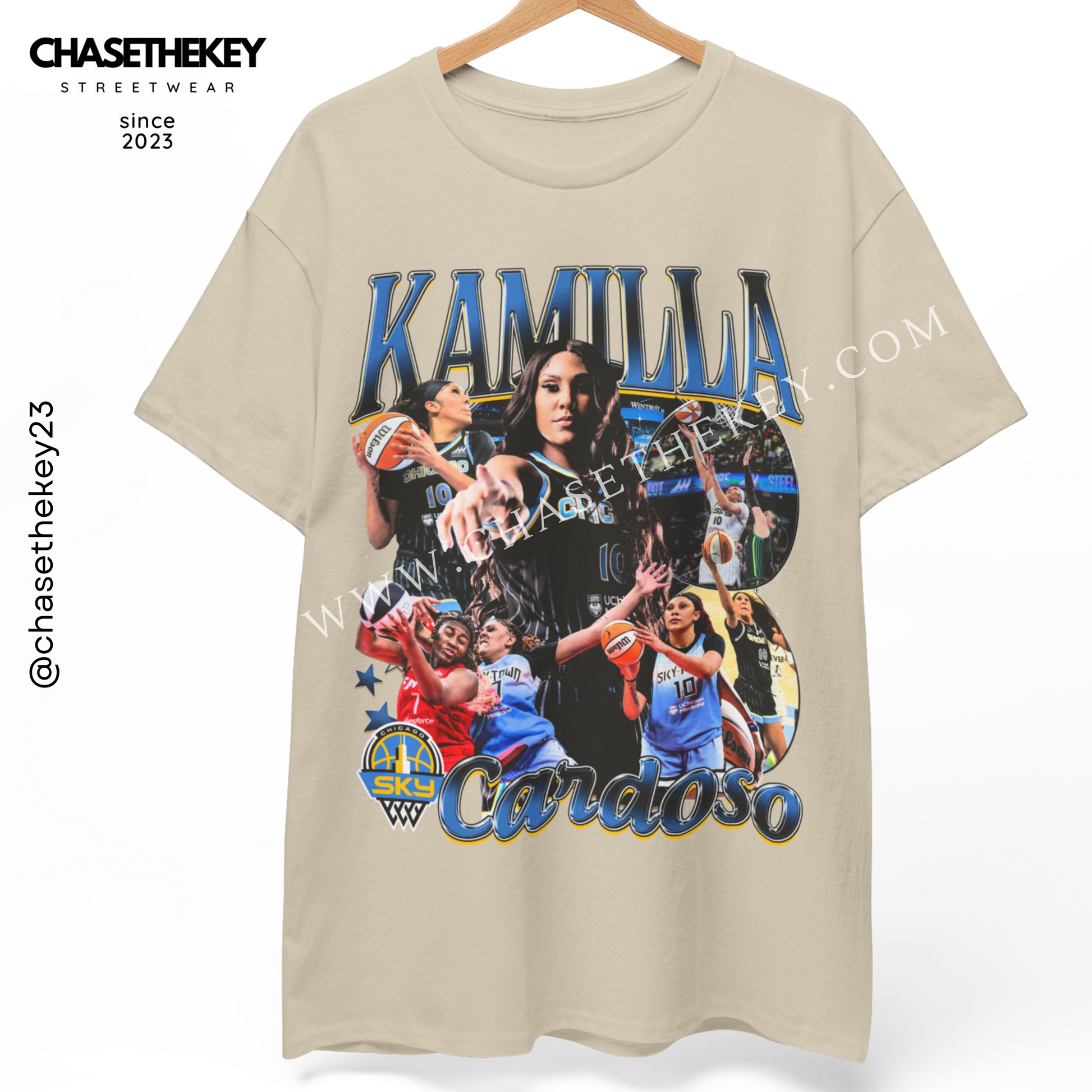 Kamilla Cardoso Chicago Sky T-Shirt