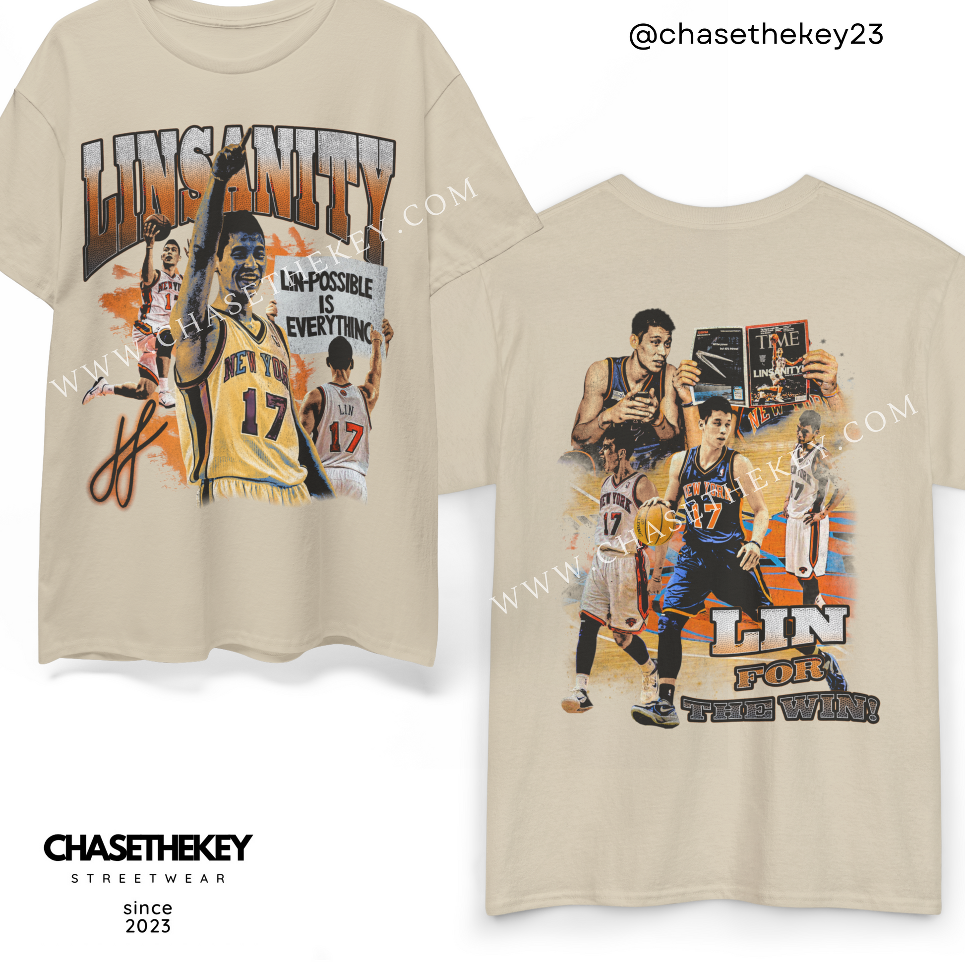 Jeremy Lin Linsanity New York Knicks T-shirt
