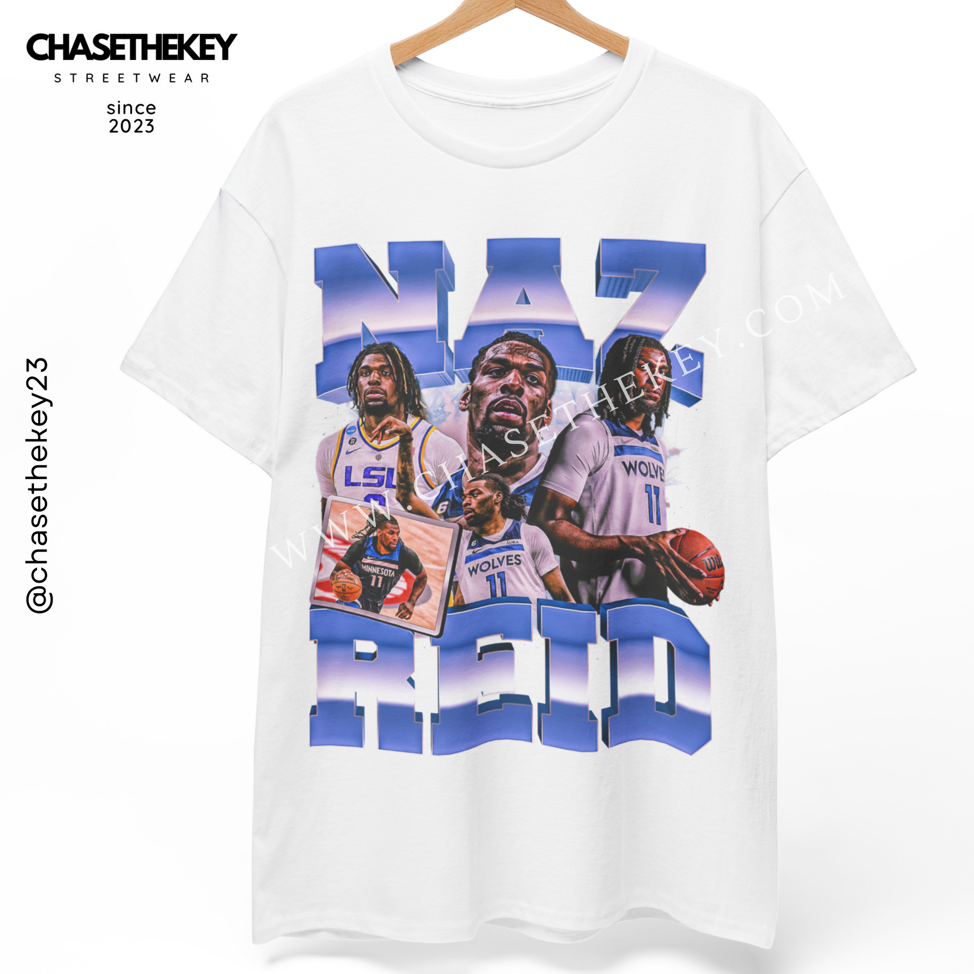 Naz Reid Minnesota Timberwolves shirt