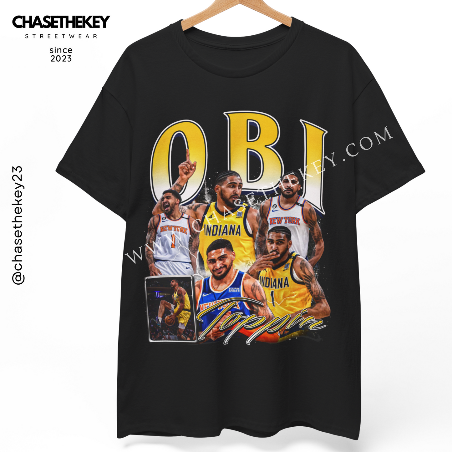 Obi Toppin Indiana Pacers graphic T-shirt