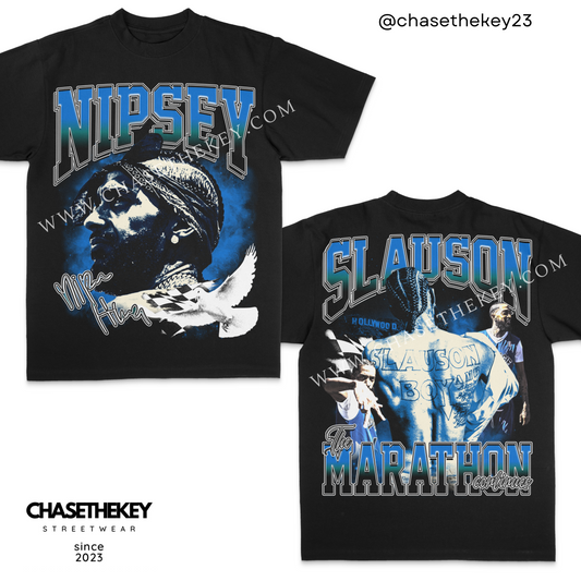 Nipsey Hussle The Marathon Continues graphic tee
