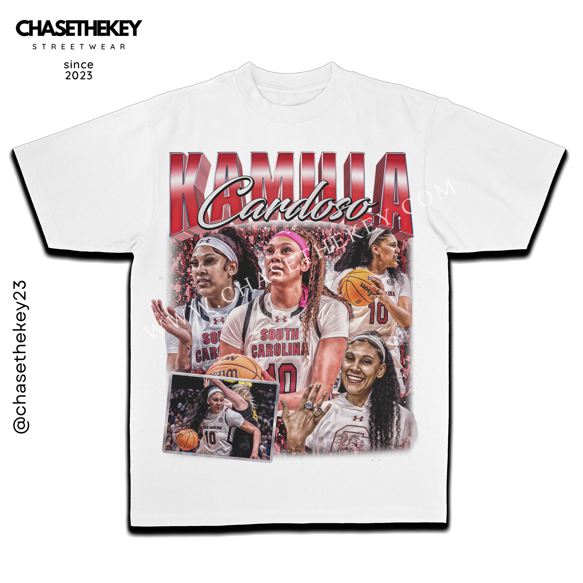 Kamilla Cardoso South Carolina Gamecocks T-shirt