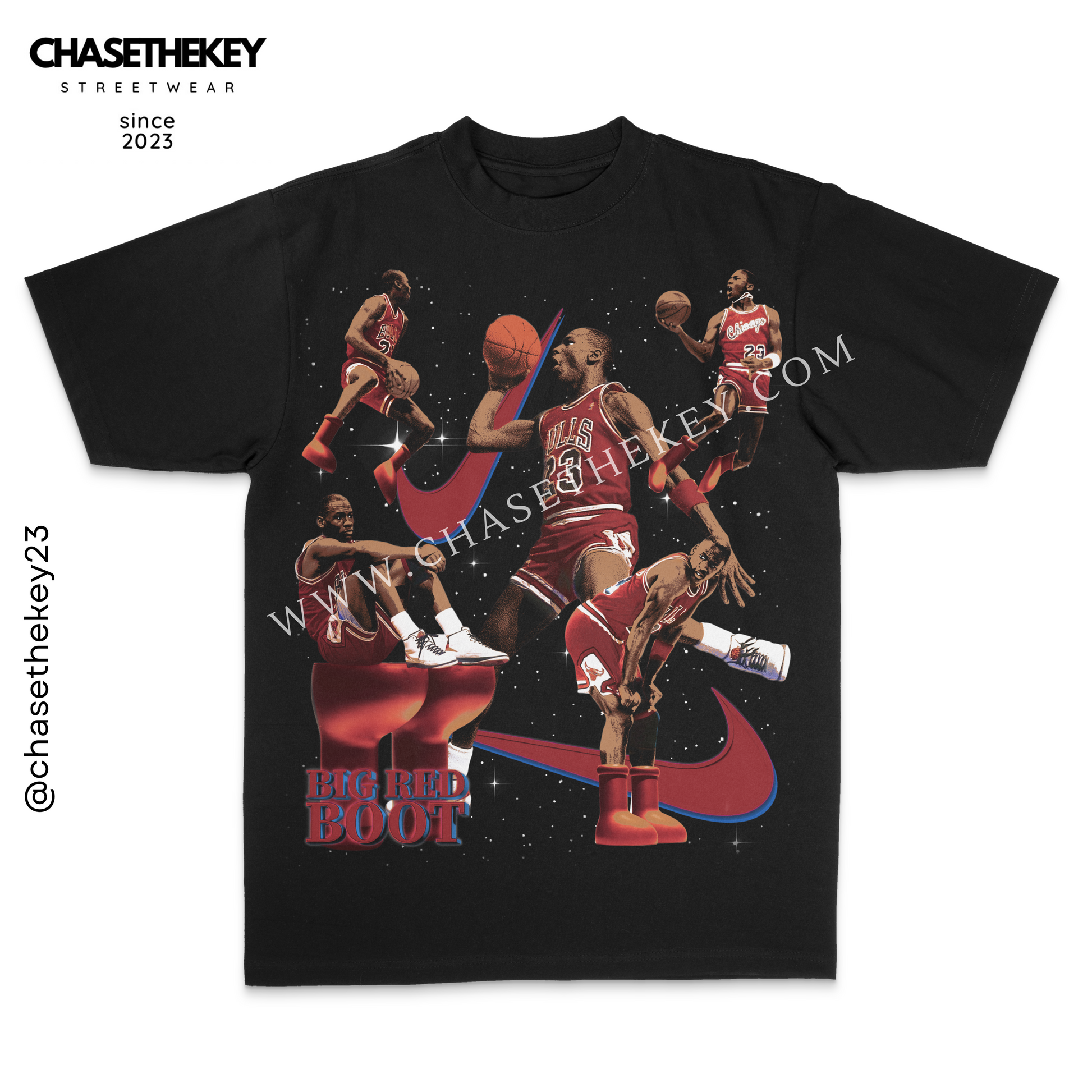 Michael Jordan Big Red Boot shirt