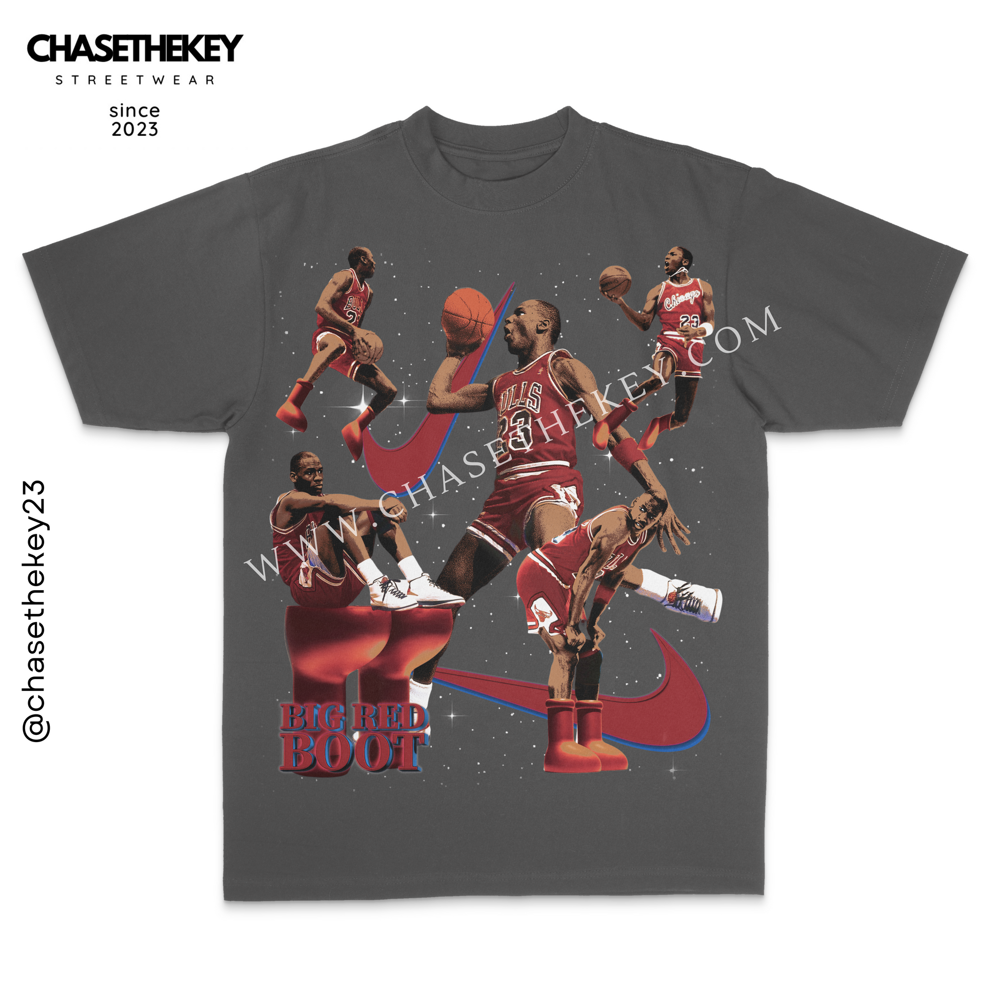 Michael Jordan Big Red Boot shirt
