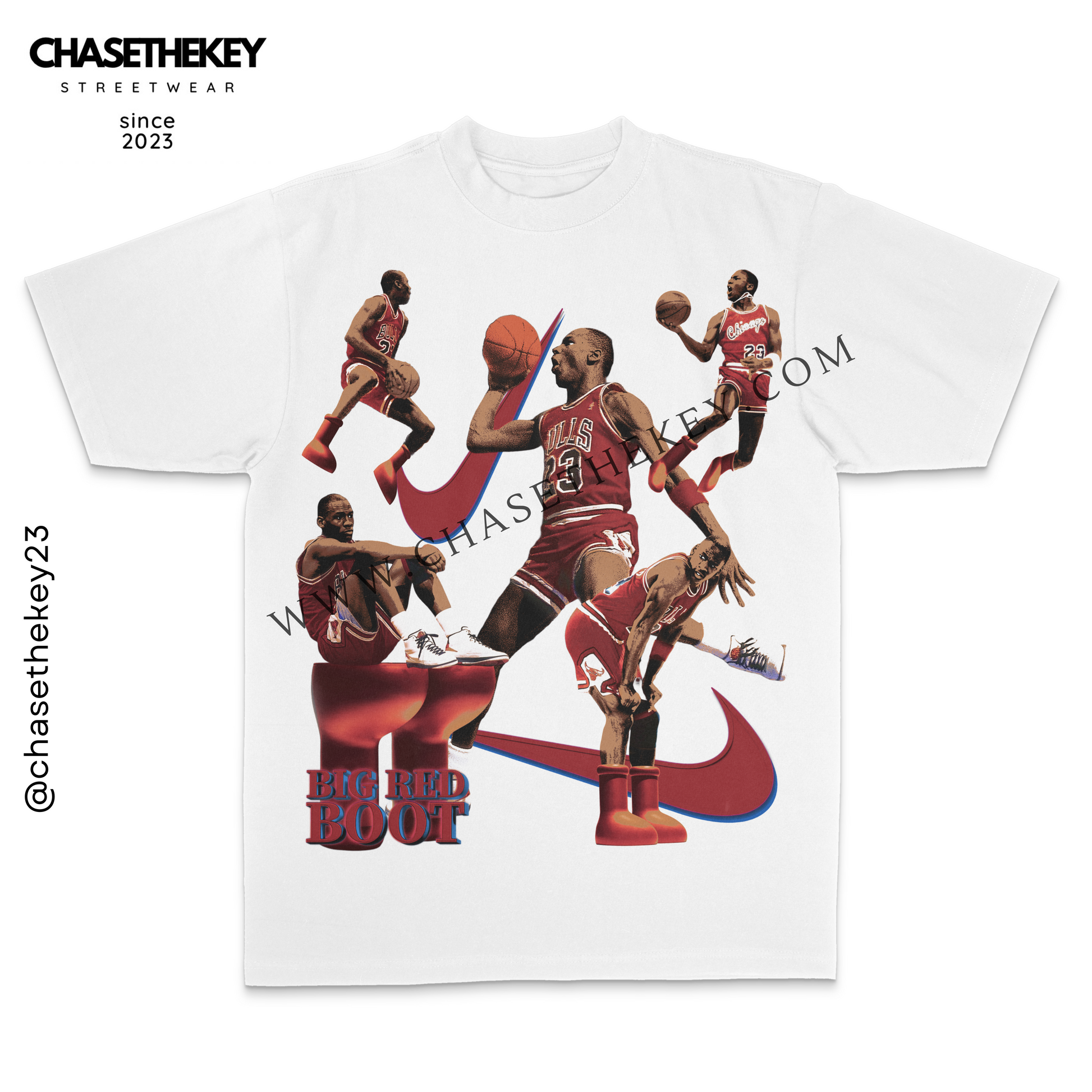 Michael Jordan Big Red Boot shirt