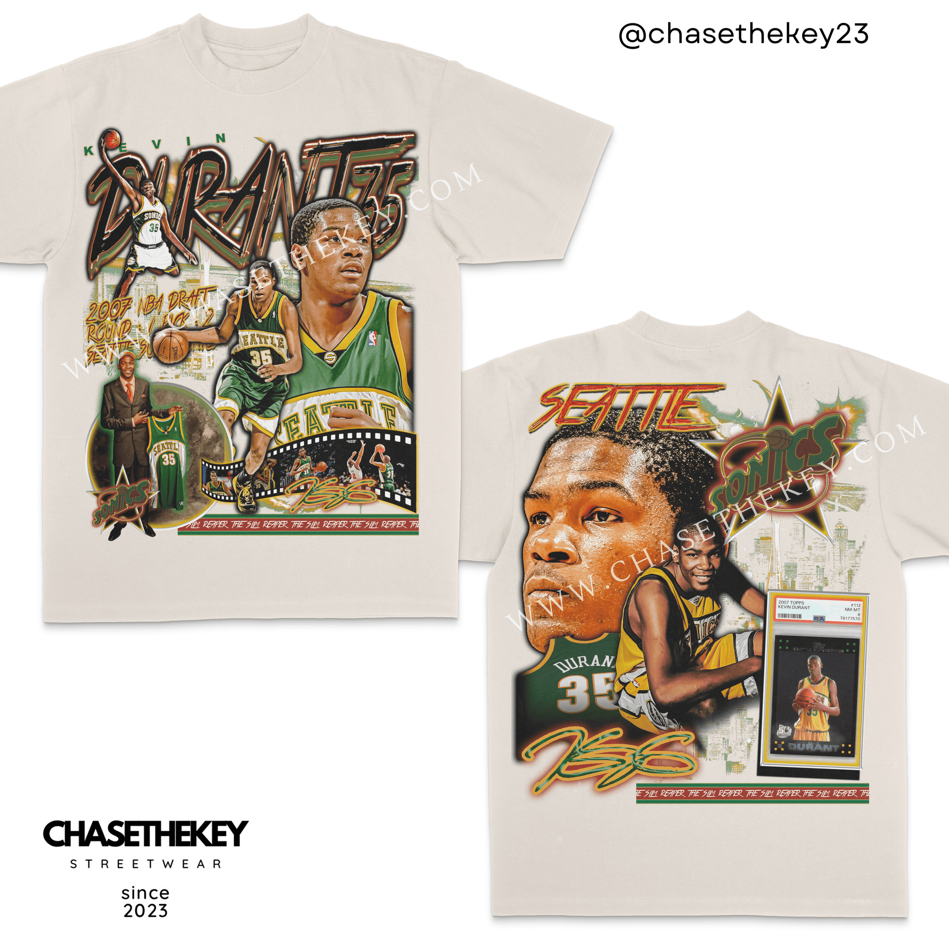 Kevin Durant Seattle SuperSonics shirt