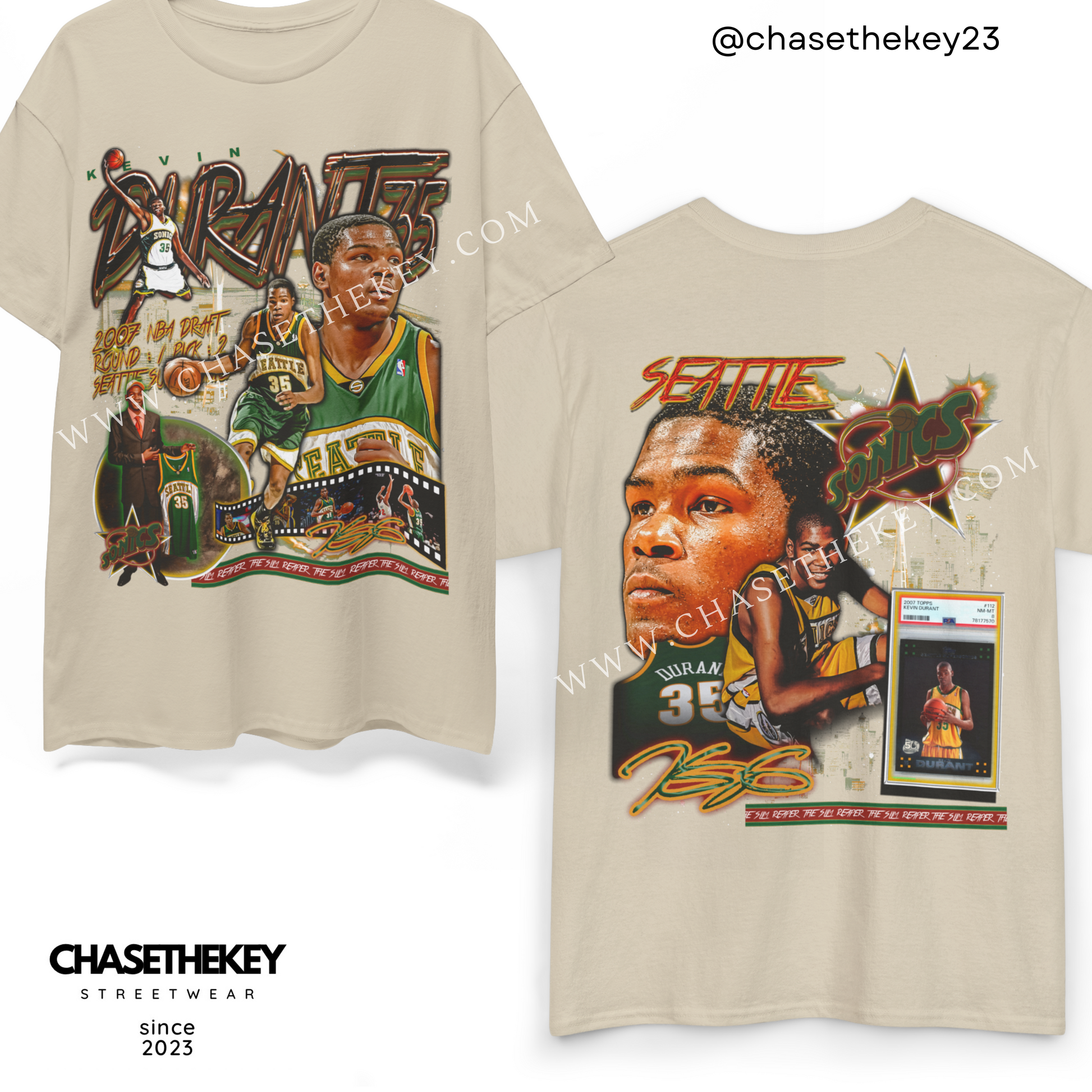 Kevin Durant Seattle SuperSonics shirt