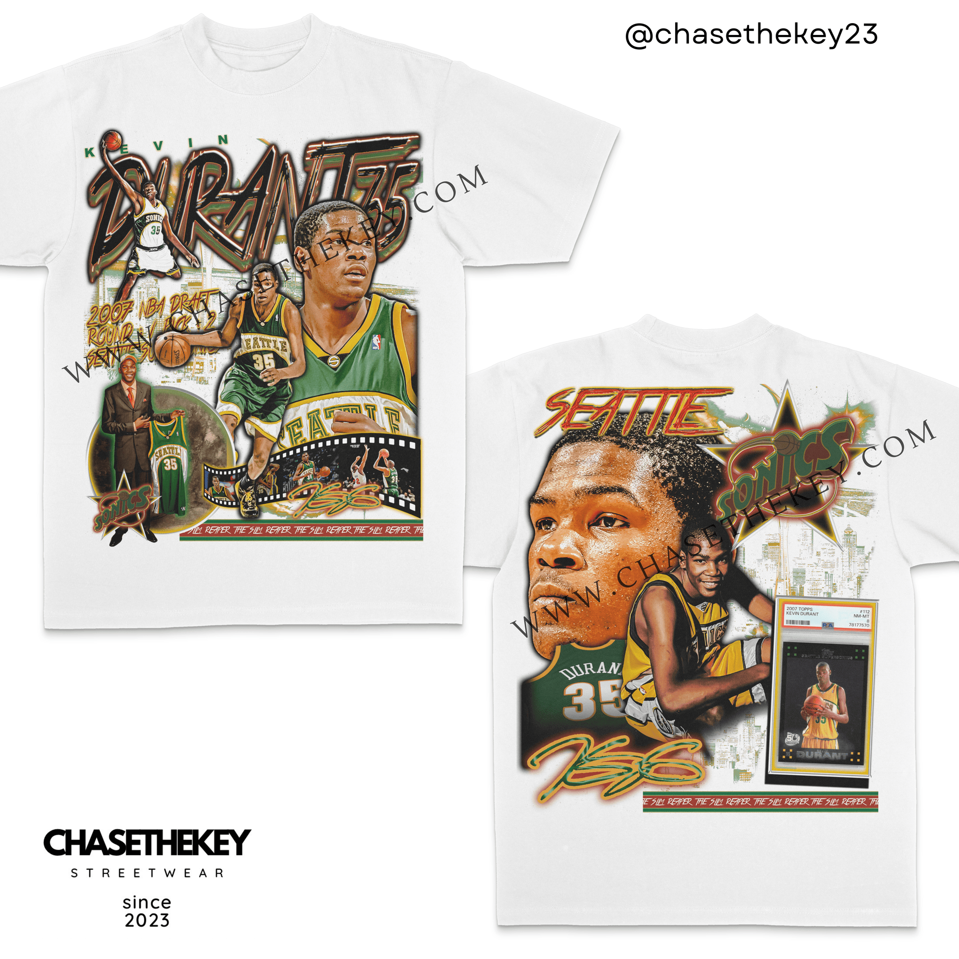 Kevin Durant Seattle SuperSonics shirt