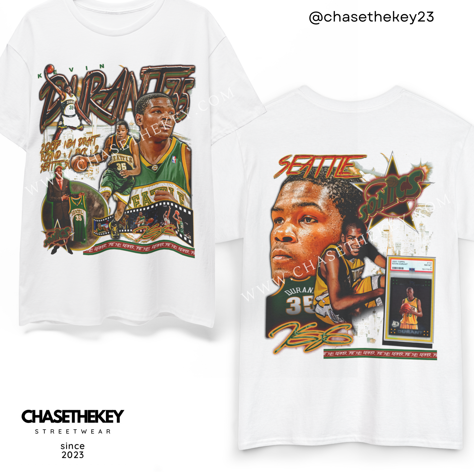 Kevin Durant Seattle SuperSonics shirt